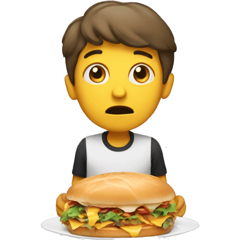 Hungry person emoji