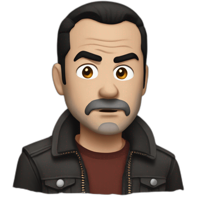 Negan the walking dead emoji