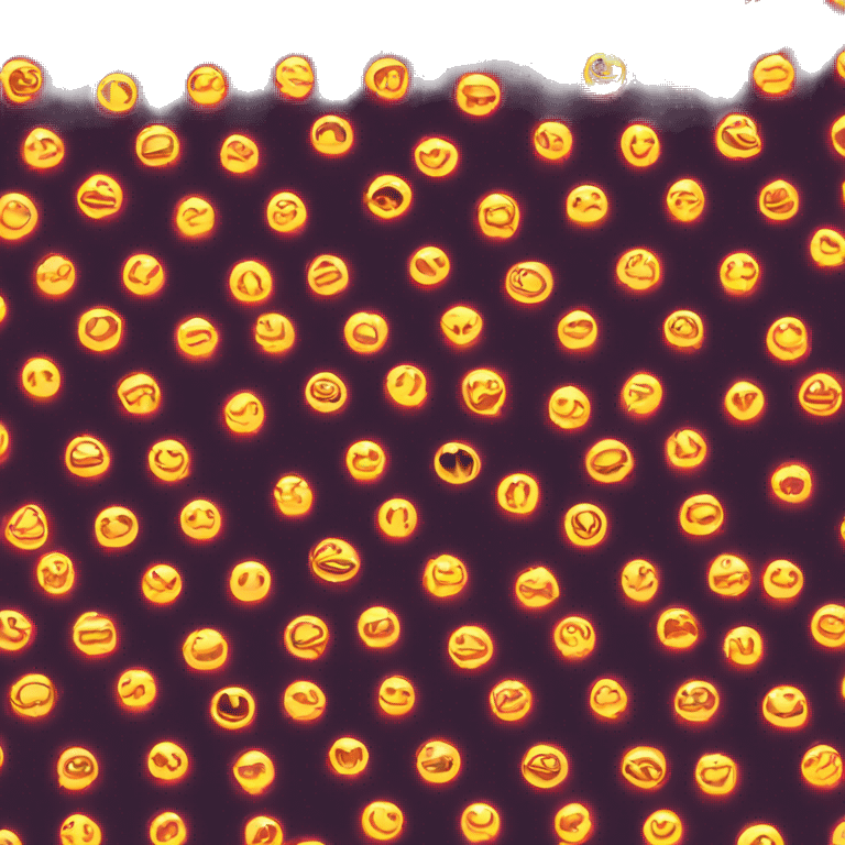 TNT glowing neon  emoji