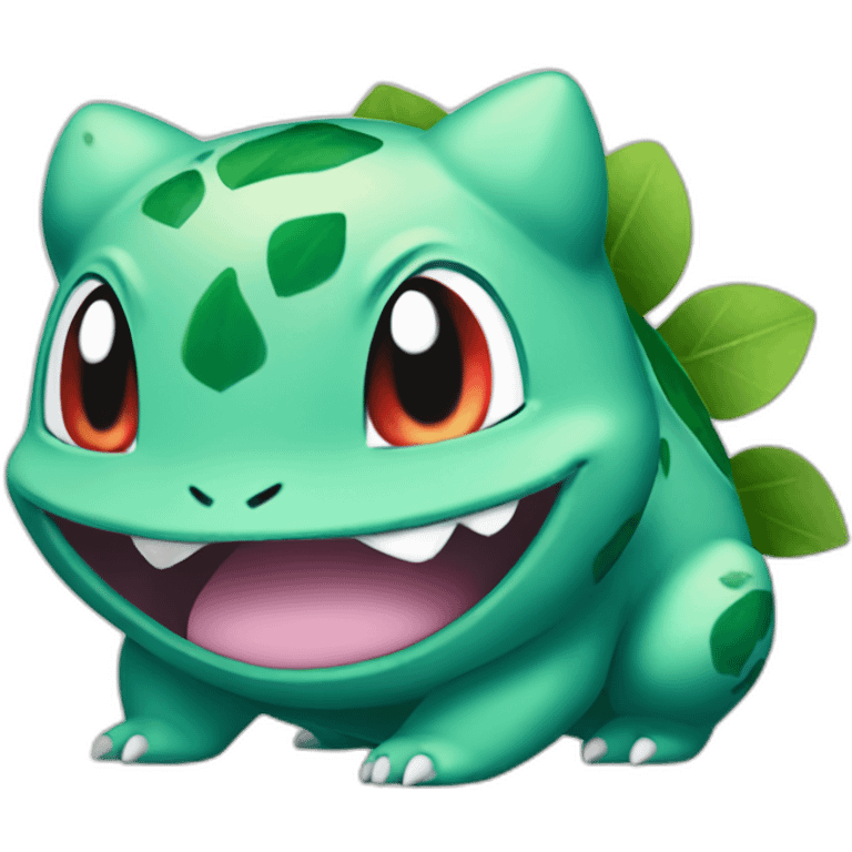 Bulbasaur pokemon emoji