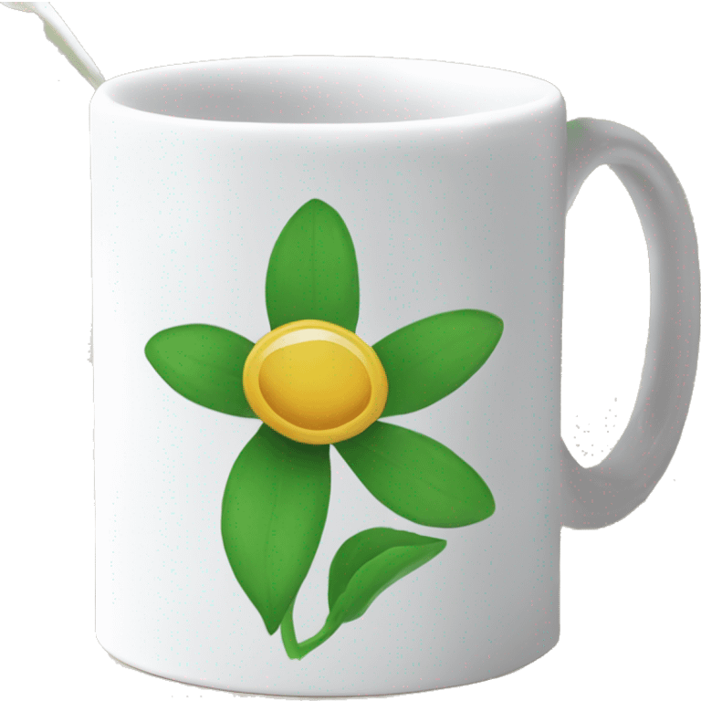 Flower mug  emoji