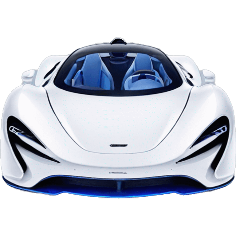 mclaren speedtail with dropbox logo in background emoji