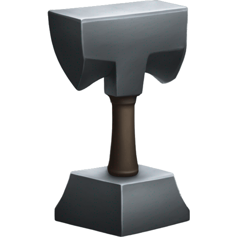 1000 kilograms anvil emoji