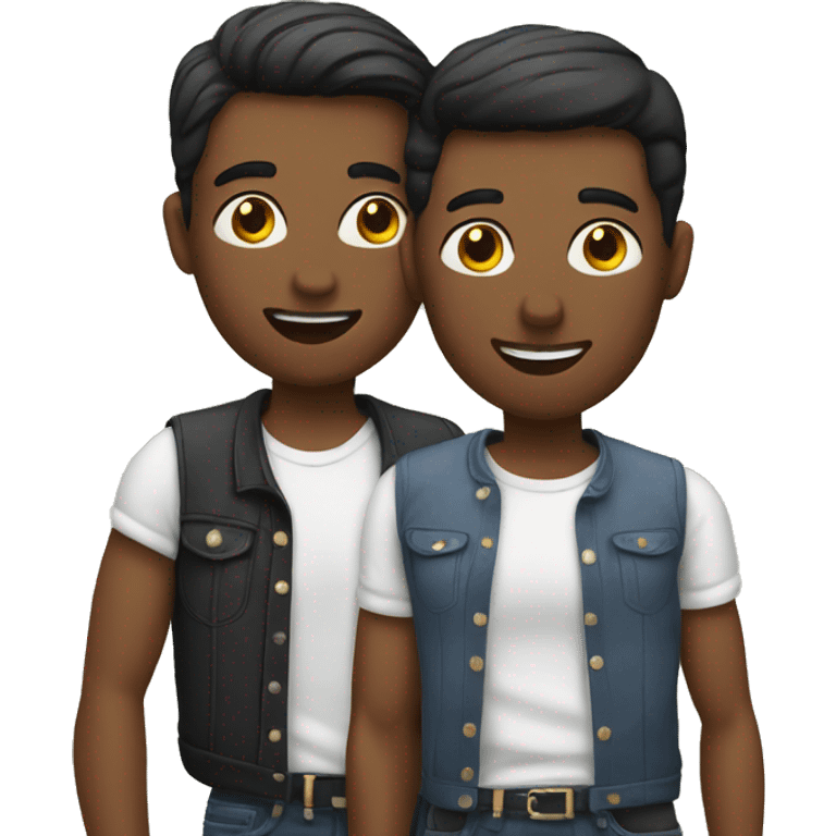 gay man couple emoji