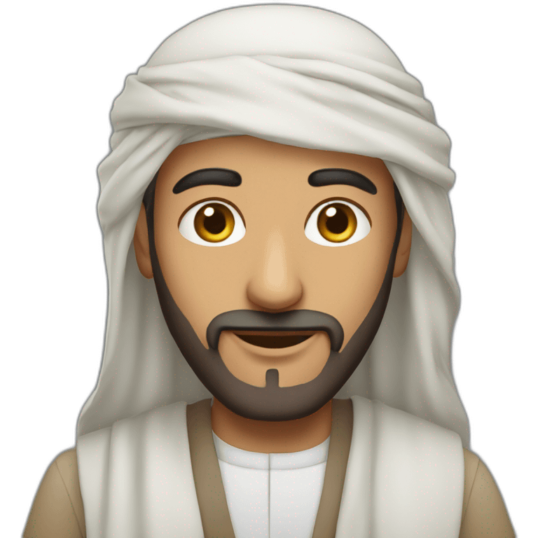 Arab man emoji