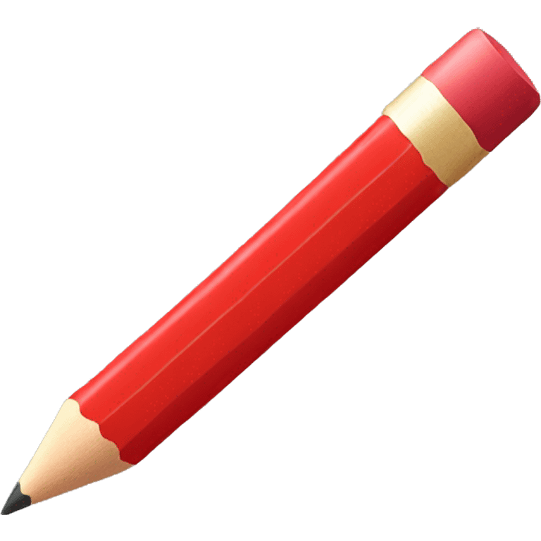 RED PENCIL emoji