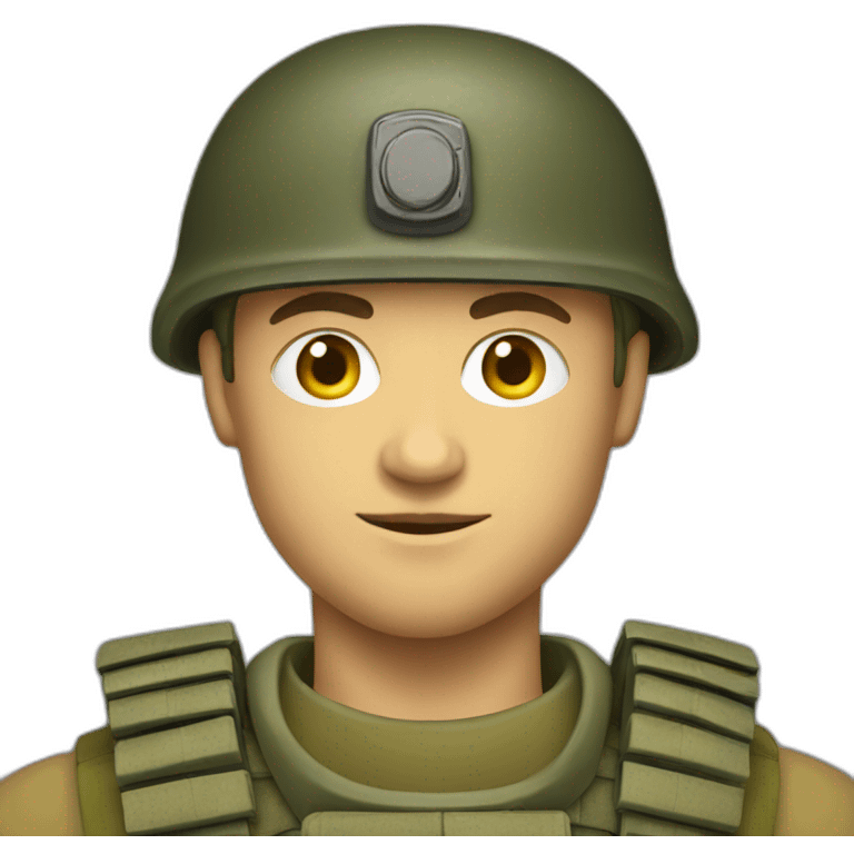 ukranian soldier emoji