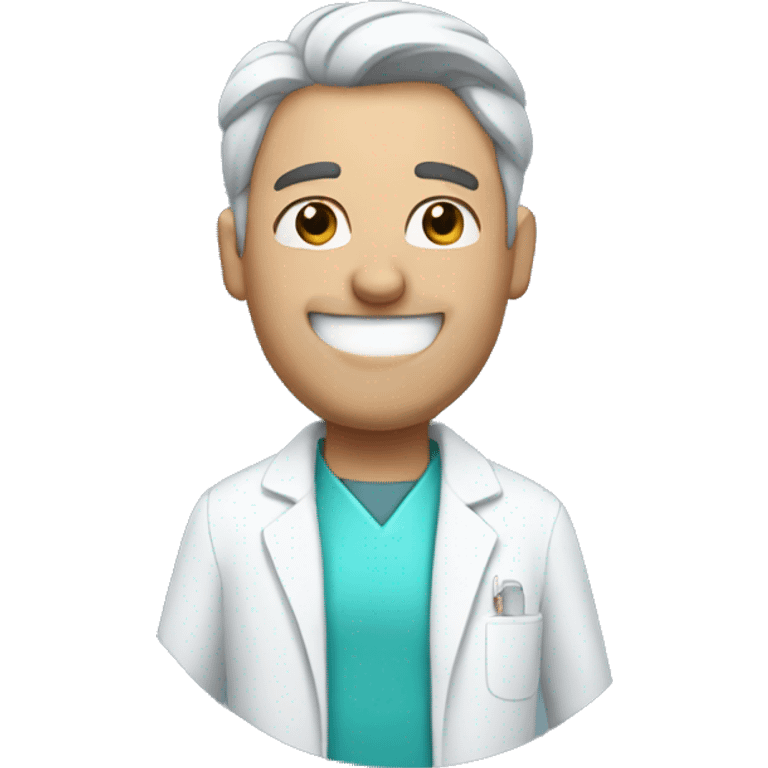 Large male dentist emoji