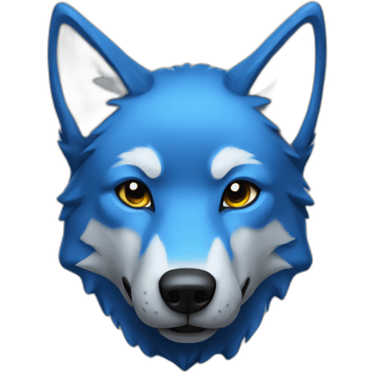 blue sand wolf emoji