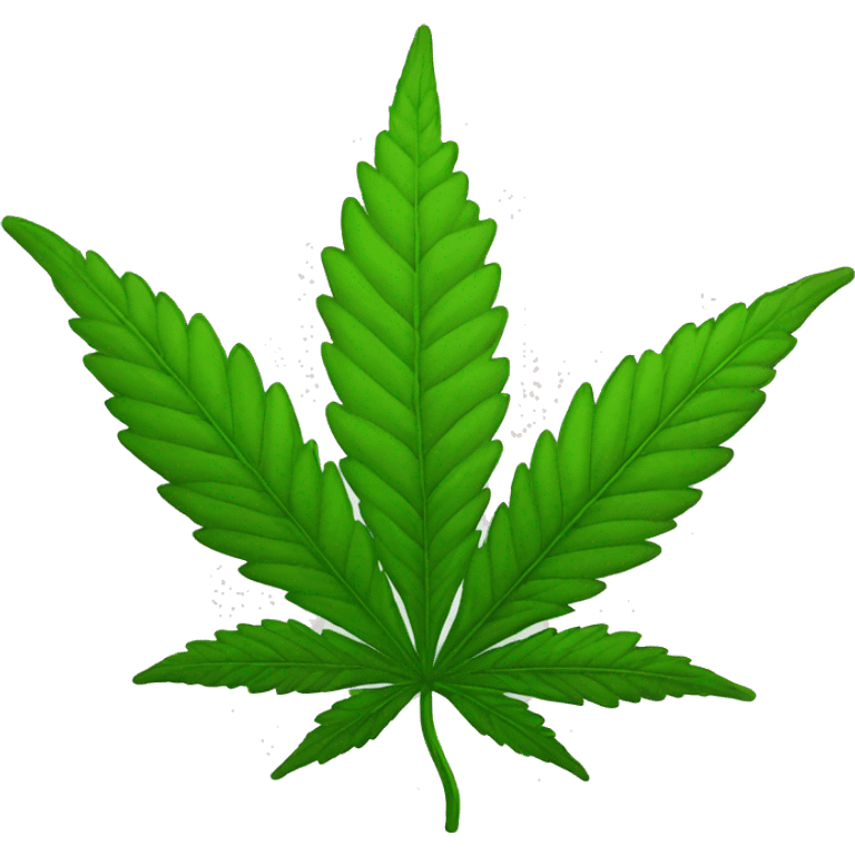 cannabis leaf emoji