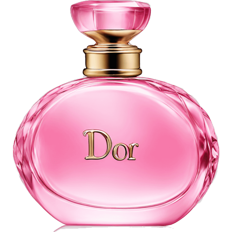 a pink Dior perfume ￼ emoji