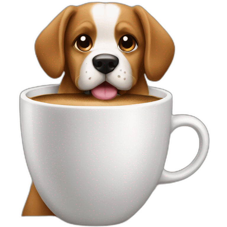 dog-coffe emoji