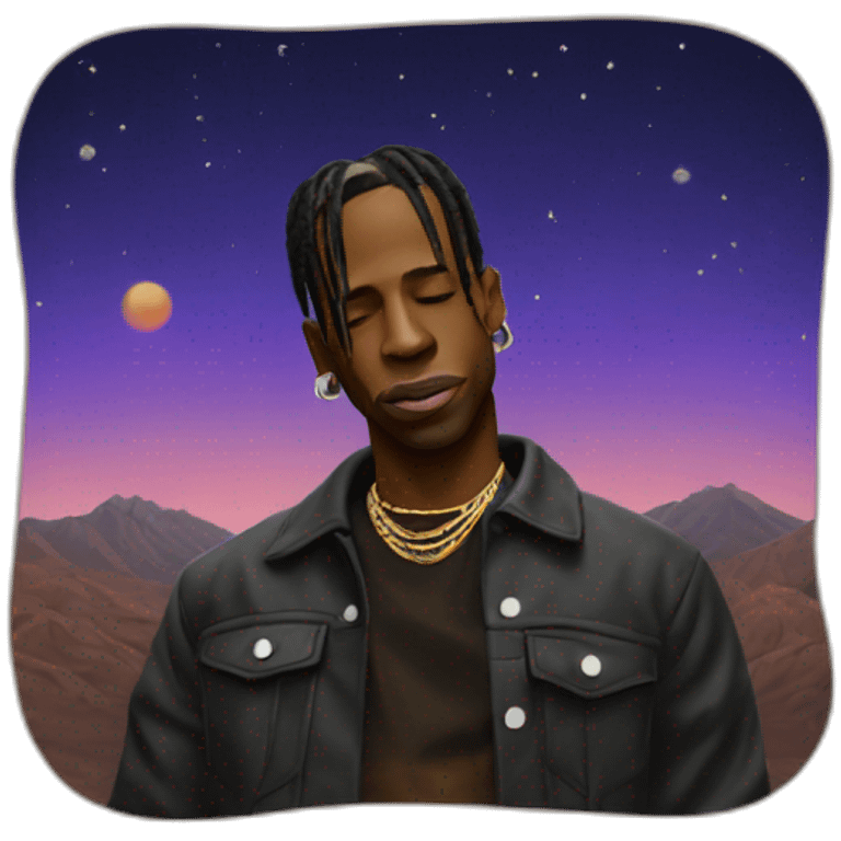 Travis Scott astroworld emoji