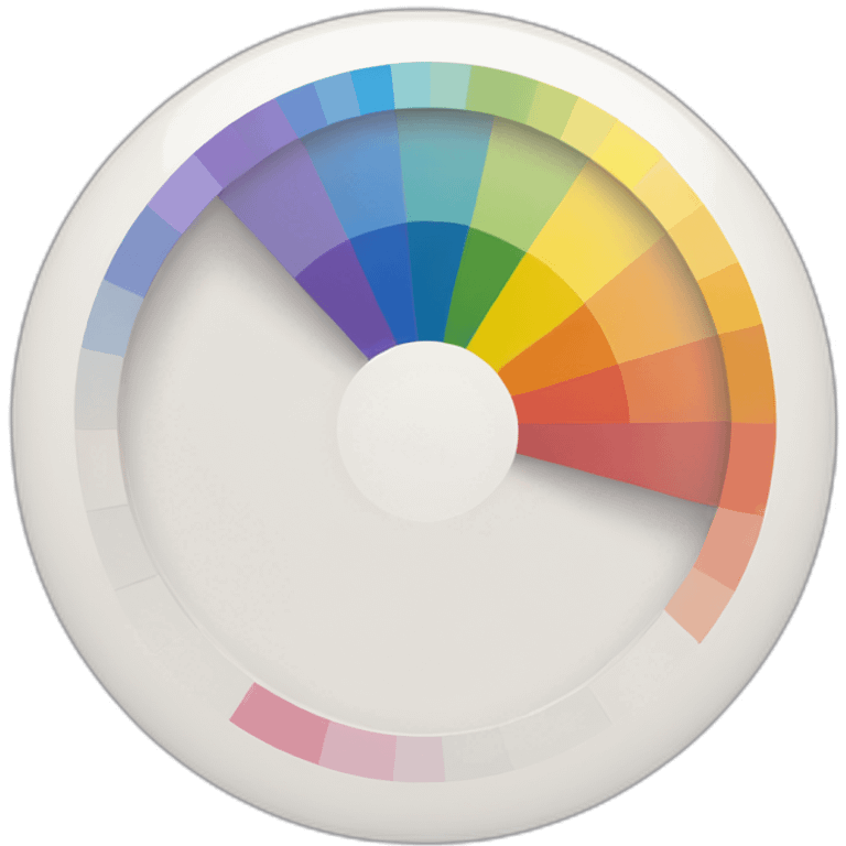 color wheel emoji