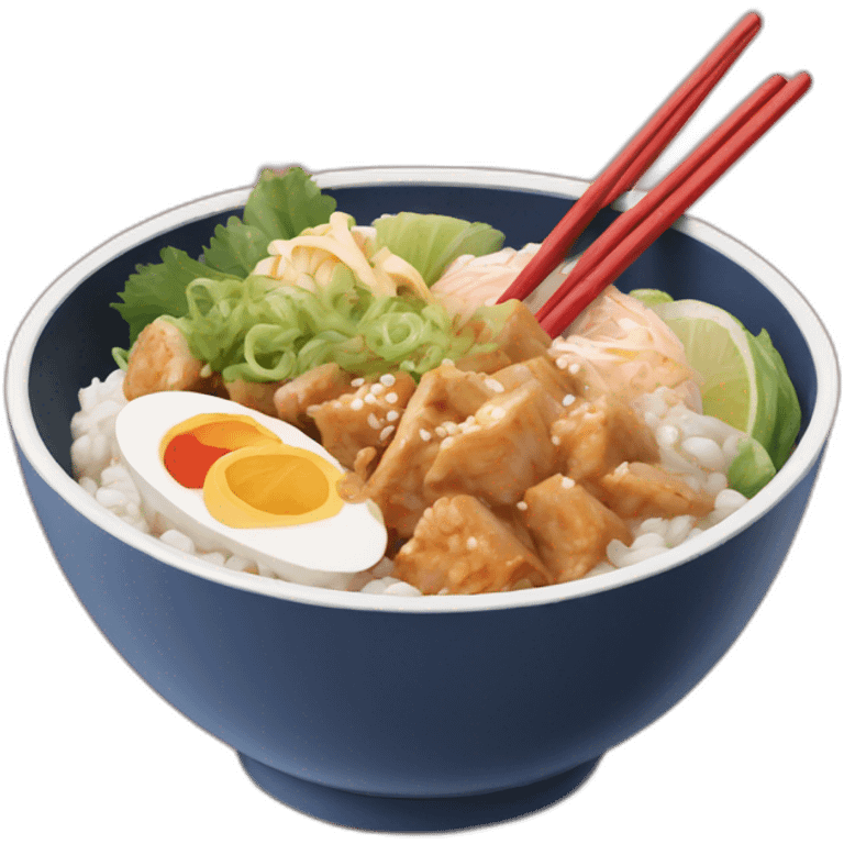 japanese donburi bowl emoji