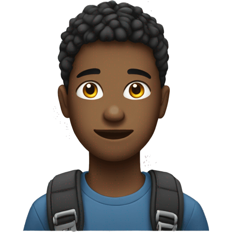 a student boy in 20 yers emoji