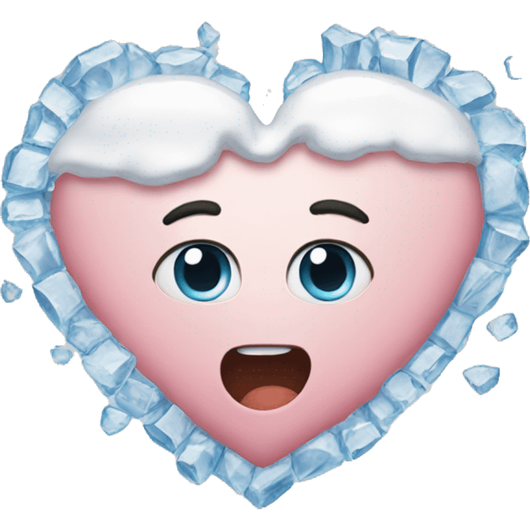 heart from ice emoji