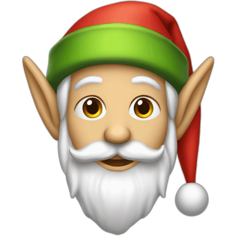 Santa elf emoji