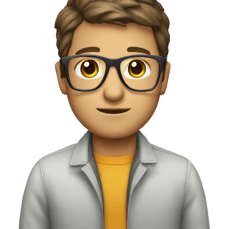 glasses programmer emoji