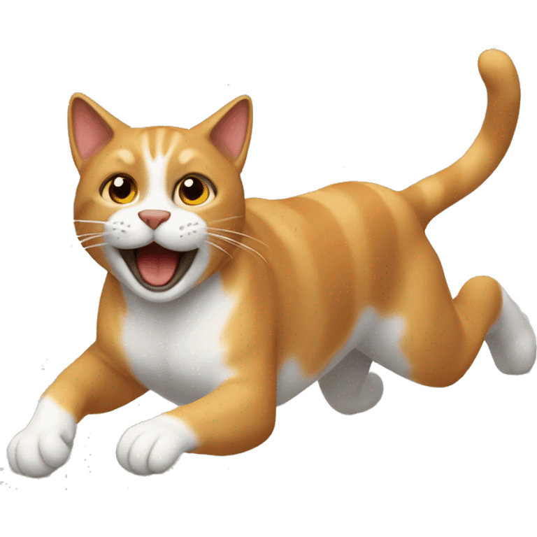 Gato corriendo emoji