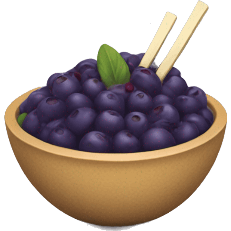 Açaí bowl emoji