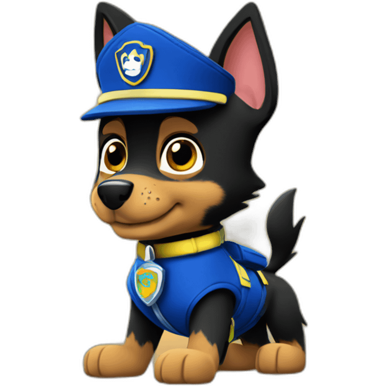 chase paw patrol halloween emoji