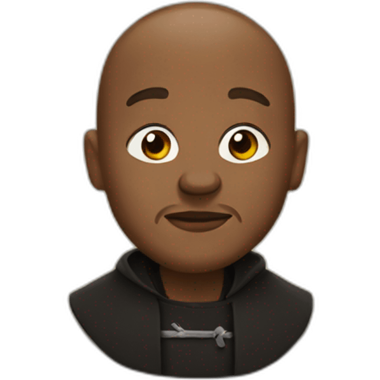 luther as monk emoji