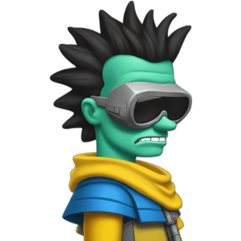 Bart simpson starwars emoji