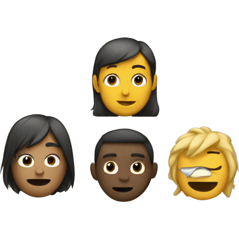 An emoji usig the 3 characters C, M and P emoji