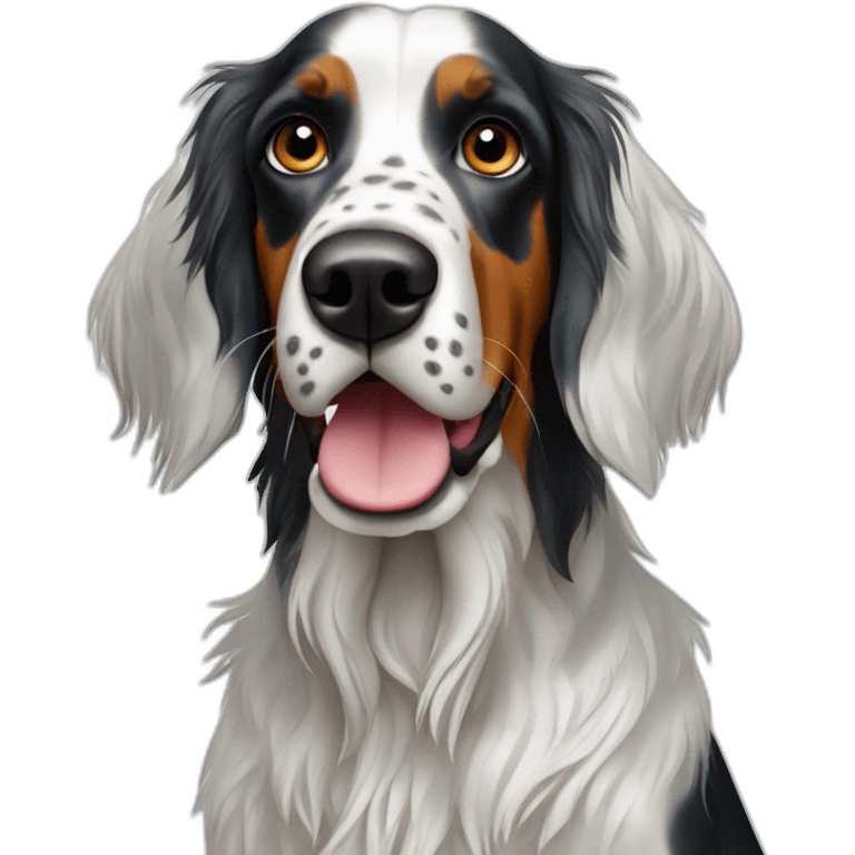 English setter emoji