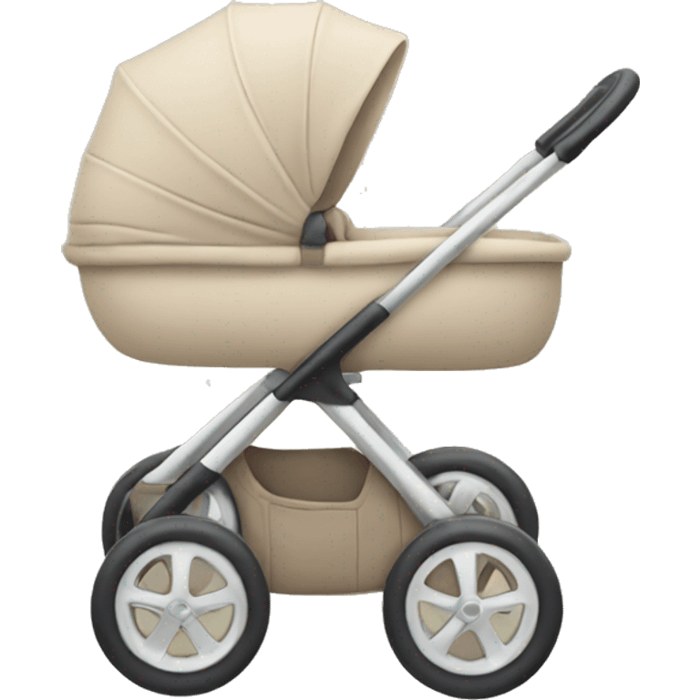 Beige stroller emoji