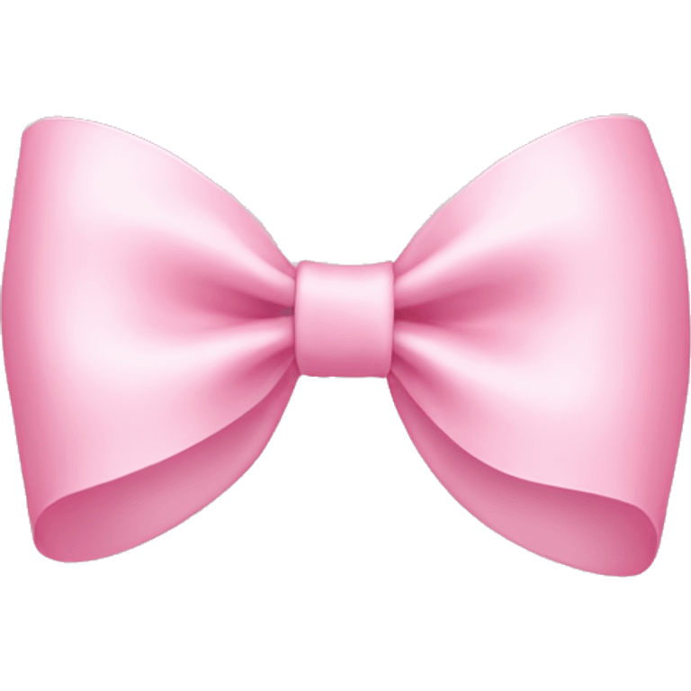 baby pink bow emoji