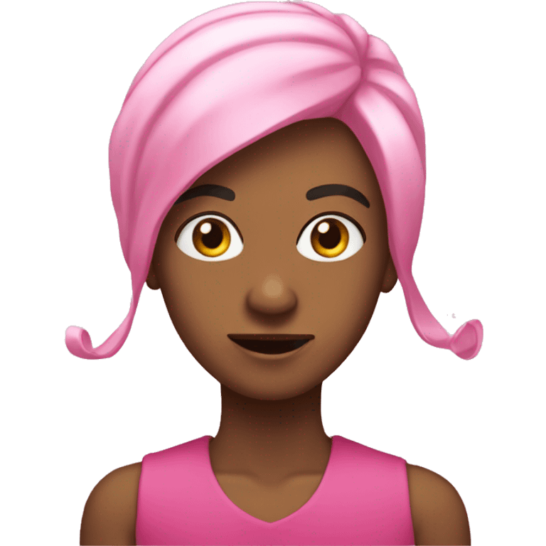 Pembe noel emoji