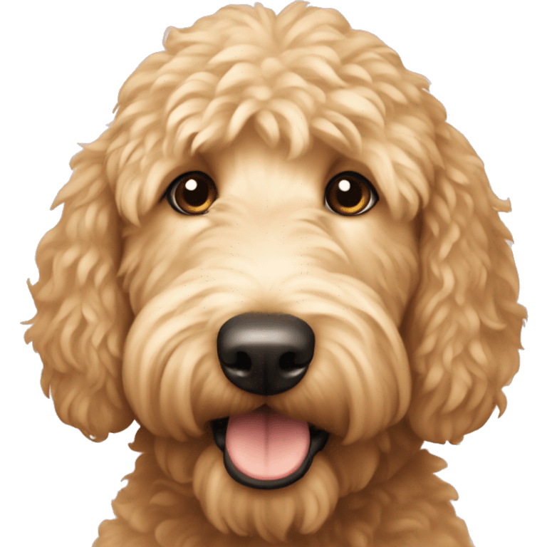 Golden doodle emoji