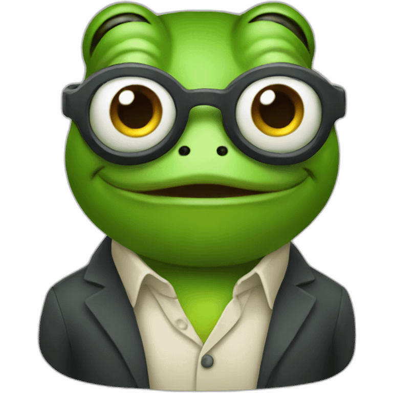 frog developer emoji