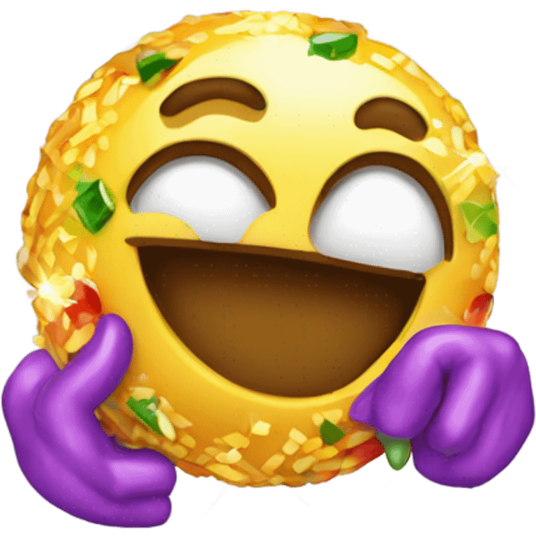 Disco eat emoji