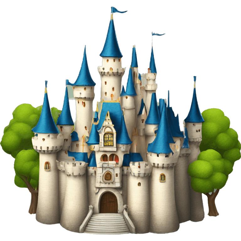 disney castle emoji