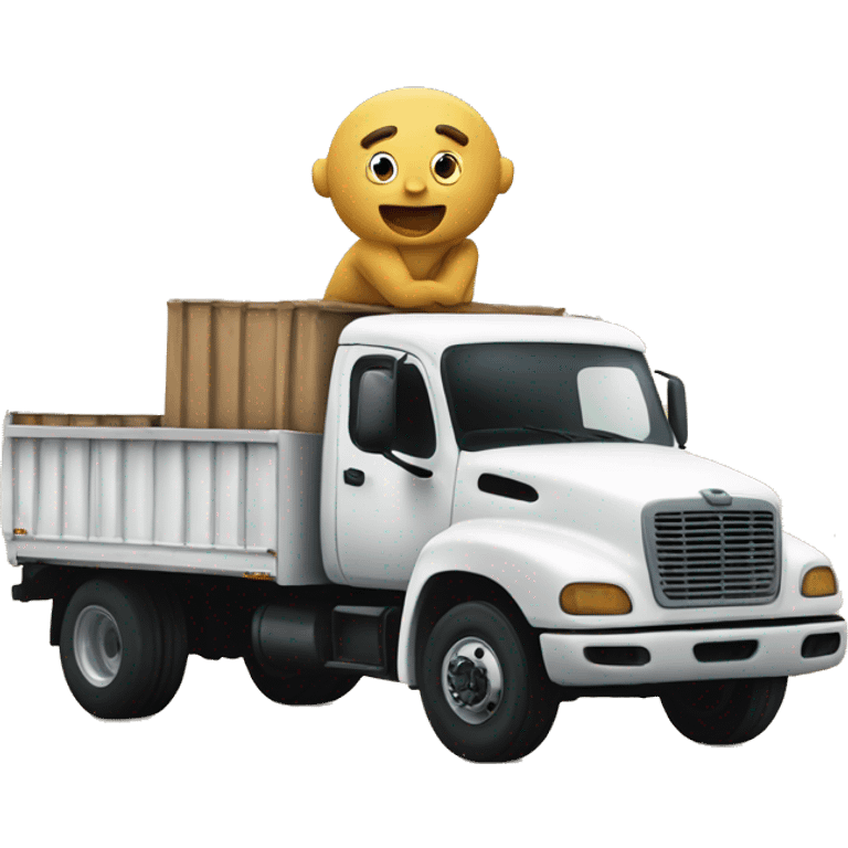 Lig on Truck emoji