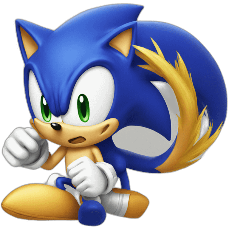 Two tails Sonic game emoji