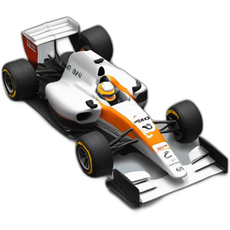 Formula 1 Mclaren’s car emoji