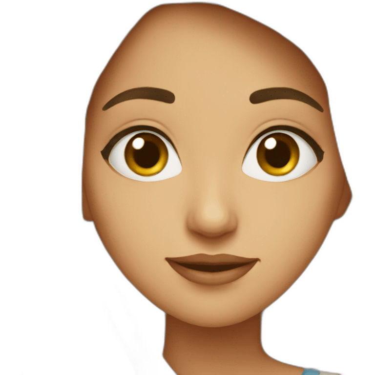 kuwait girl emoji