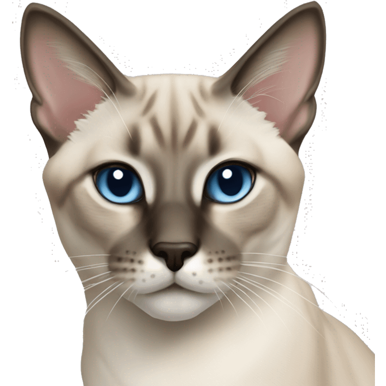 Point lynx siamese  emoji