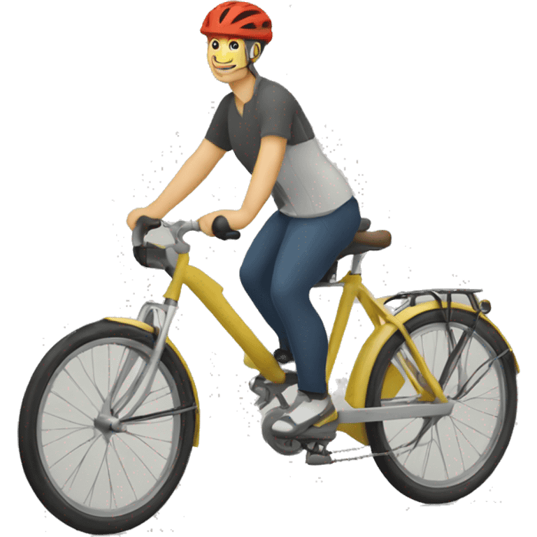 zug fahrrad pendler emoji