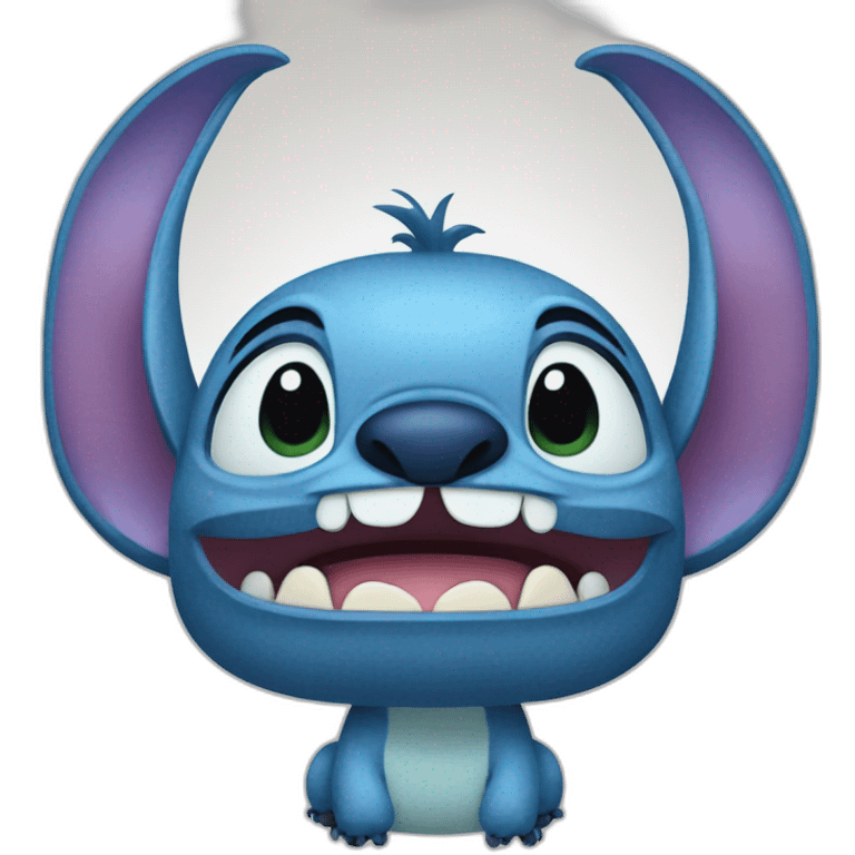 Stitch menotté  emoji