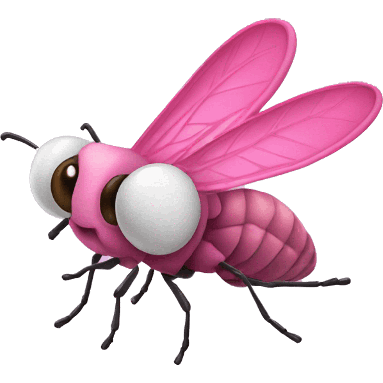 Pink batter fly  emoji