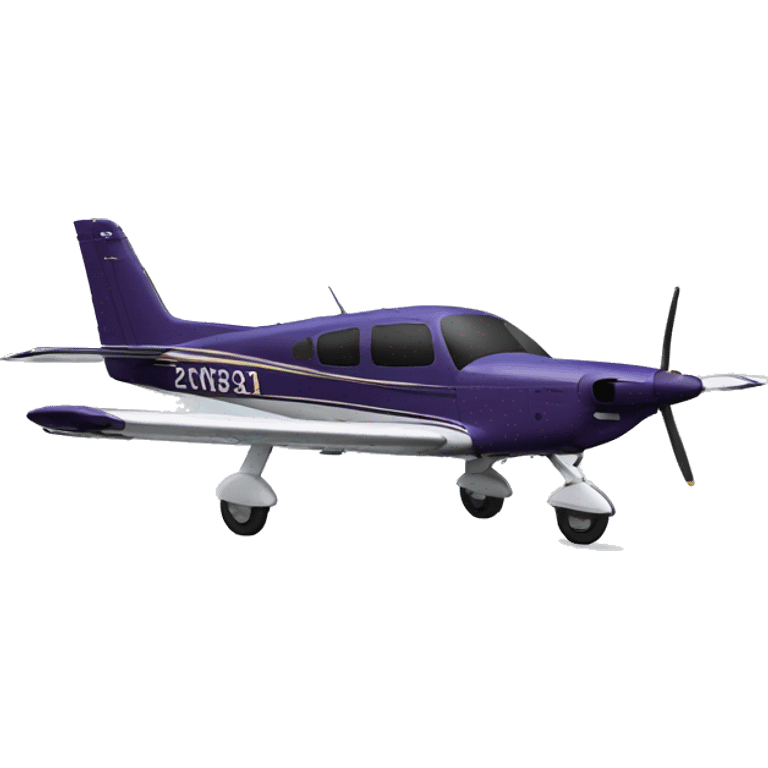 Piper PA-28 Aircraft emoji