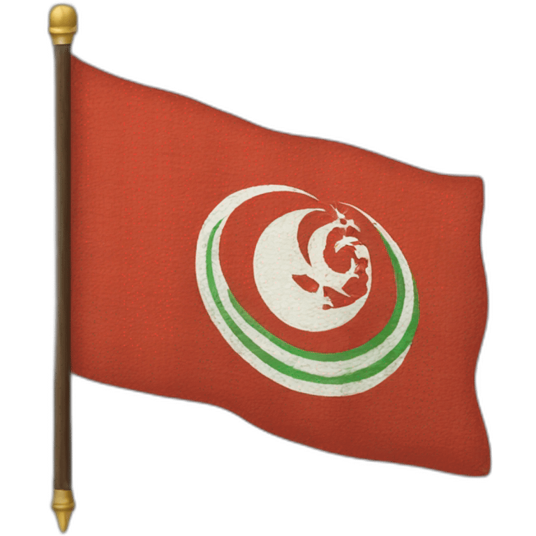 Ottoman empire flag emoji