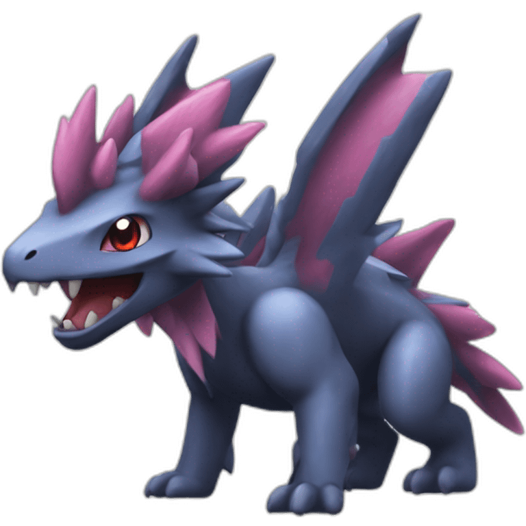 Hydreigon the Pokémon emoji