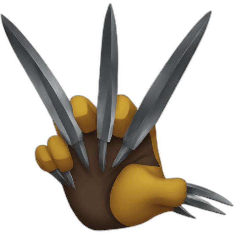 wolverine claws emoji