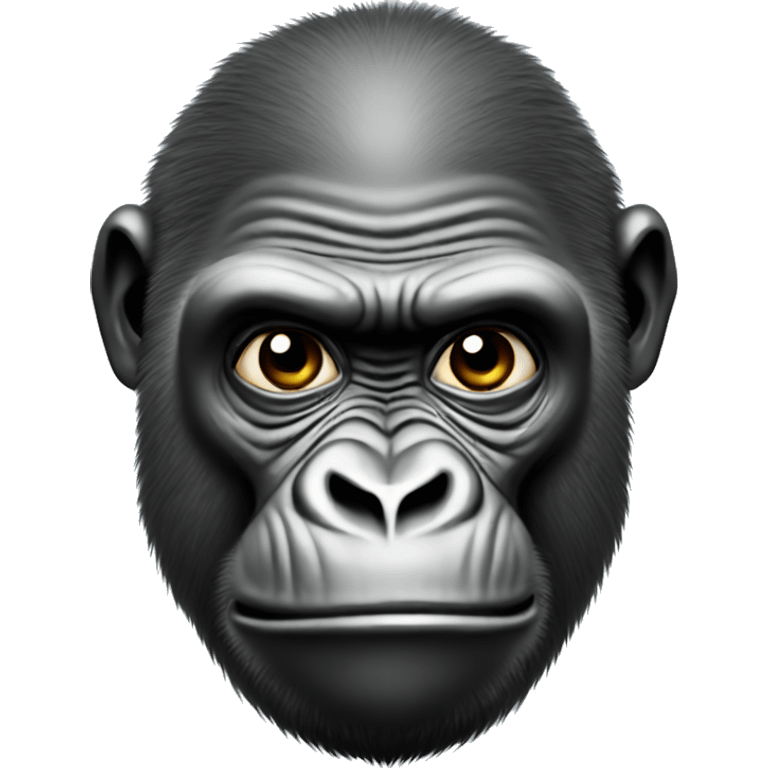 Gorilla with a monacle emoji